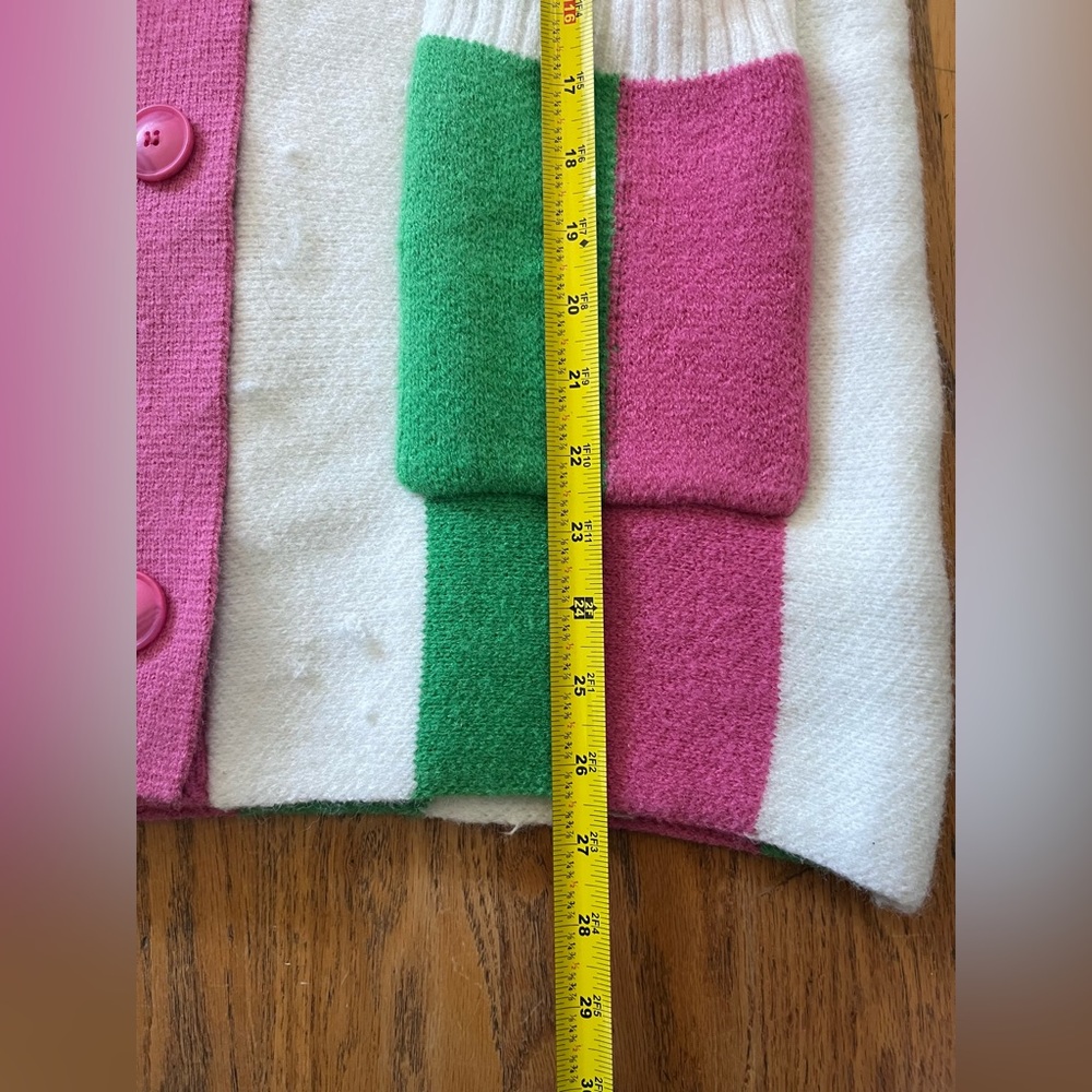 JASCLS Striped Cardigan. Size medium. New with tags. - Picture 9 of 9